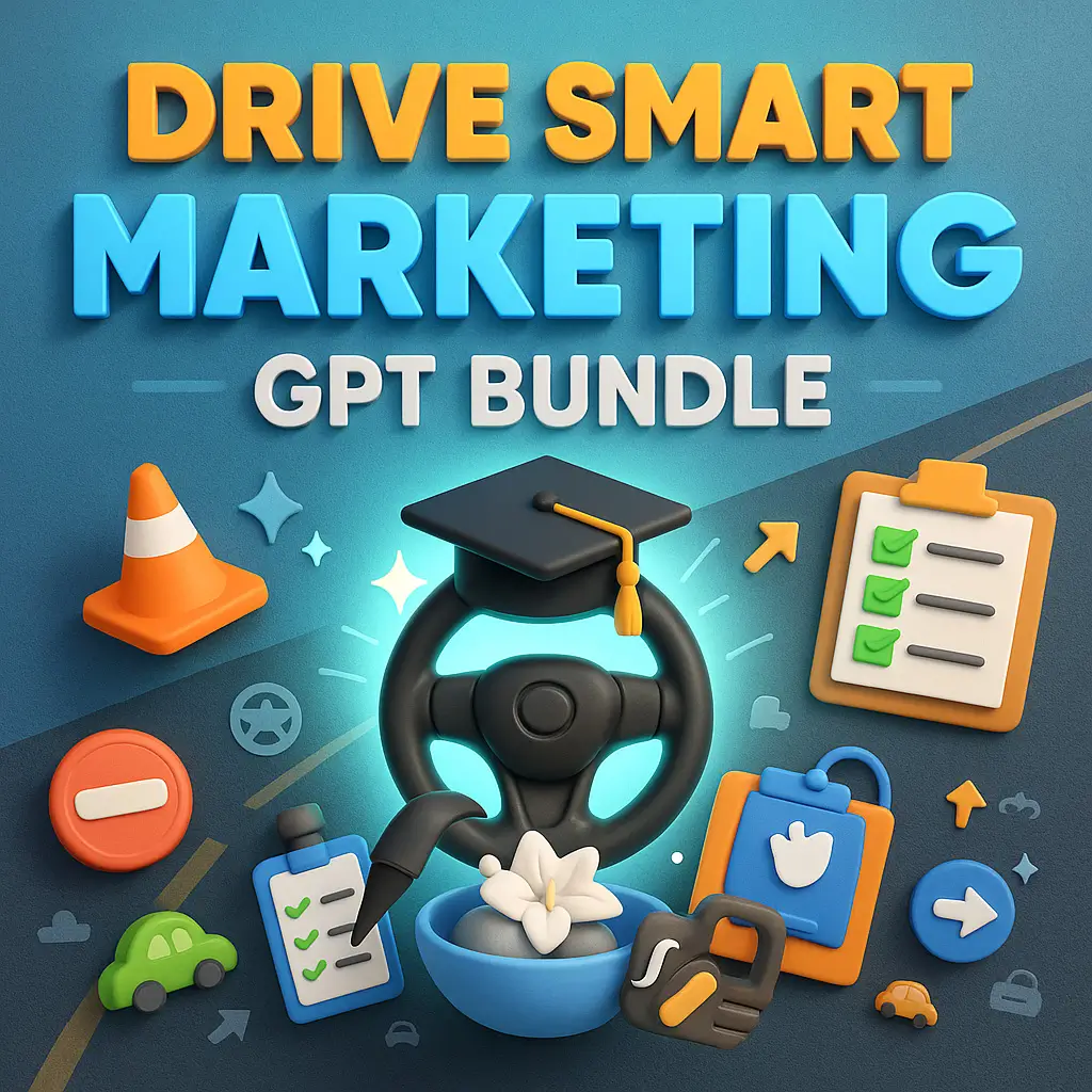 Drive Smart Marketing GPT Bundle for Driving School