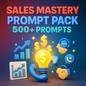 Business Sales Mastery Prompt Pack – 500+ Prompts